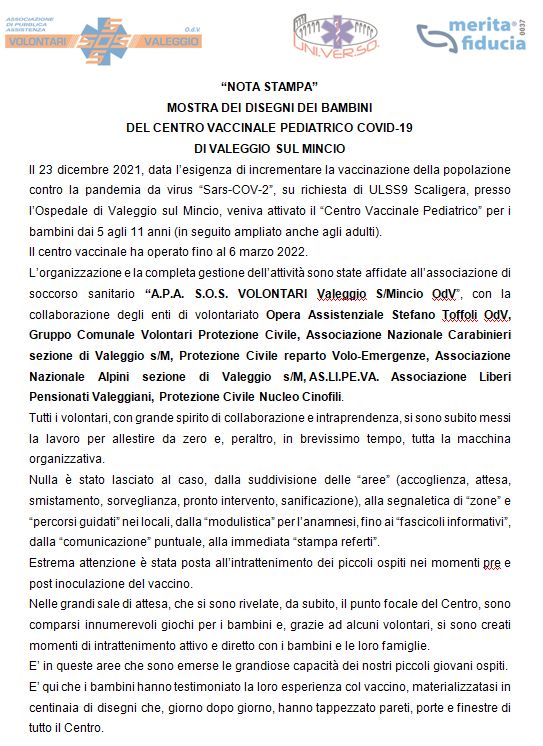 vaccini anti covid 19 note stampa