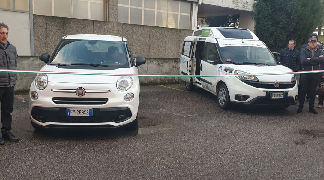 Inaugurazione Automedica e veicolo trasporto disabili