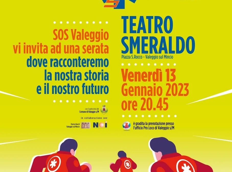 “Insostituibili” Sos Volontari Valeggio Festeggia 35 anni